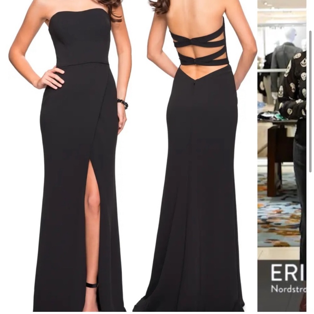 Black La Femme gown